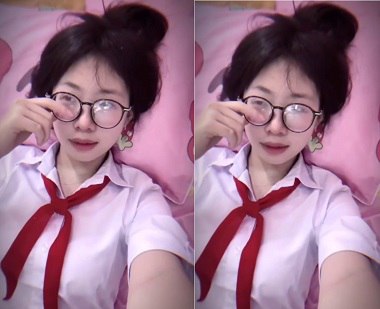 Em Kính Cận Thuần Khiết Bị Bạn Trai Train - không che